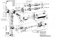 Bosch 0 601 310 034 Angle Grinder Angle Grinder 115 V / 025 - AMS Spare Parts