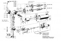 Bosch 0 601 312 061 Angle Grinder Angle Grinder 220 V / 035 - FR Spare Parts