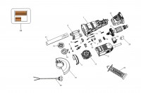 Black & Decker BEG010A5 Type 2 Angle Grinder Spare Parts