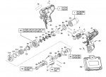 Milwaukee 4000411081 C12ID-22C GB2 Cordless Impact Driver Spare Parts