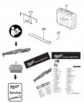 Milwaukee 4000474248 M12ONEFTR12-0C Digital Torque Wrench Spare Parts