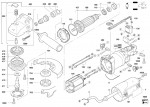 Milwaukee 4000368481 AG8-125 Angle Grinder Spare Parts