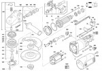 Milwaukee 4000381374 AG8-115QX Angle Grinder Spare Parts