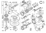 Milwaukee 4000385051 AG8-115Q Angle Grinder Spare Parts