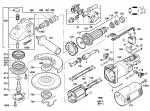 Milwaukee 4000385531 AG8-115Q Meuleuse D€™Angle Ag8 115Q Spare Parts