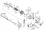 Milwaukee 4000385756 DG14-50Q Straight Grinder In2 Spare Parts