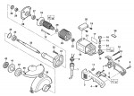 Milwaukee 4000385758 SG6-125QX Straight Grinder In2 Spare Parts