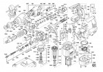 Milwaukee 4000392627 PLH26E Rotary Hammer /K In2 Spare Parts