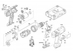 Milwaukee 4000401181 S12TXC Hammer Drill 12V  Spare Parts