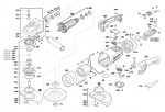 Milwaukee 4000402180 AGV21-230GEX Angle Grinder In2 Spare Parts