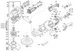 Milwaukee 4000402331 AGV24-230GE Angle Grinder In2 Spare Parts