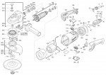 Milwaukee 4000402650 AGVM24-230GEX Angle Grinder In2 Spare Parts