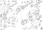 Milwaukee 4000415158 AG8-115 Angle Grinder Gb1 Spare Parts