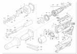 Milwaukee 4000415616 HD28 SG 0 Hd28Sg 0 F Cordless Die Grinder Spare Parts