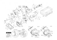 Milwaukee 4000416871 HD28MS-32C Metal Saw Spare Parts