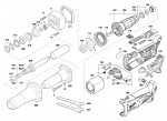 Milwaukee 4000417965 HD28 SG 0 Hd28Sg 0 F Cordless Die Grinder  Spare Parts