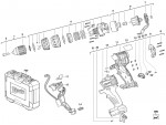 Milwaukee 4000427345 C18DD-22C Cordless Screwdriver Spare Parts