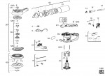 Milwaukee 4000431181 ROS150E-2 Random Orbit Sander Gb2 Spare Parts