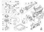 Milwaukee 4000432236 HD28AG125-0 X Cordless Angle Grinder Spare Parts