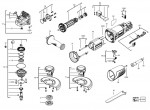 Milwaukee 4000440331 AG10-125 Angle Grinder Spare Parts