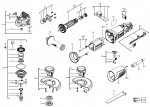 Milwaukee 4000440341 AG10-125 Angle Grinder Gb1 Spare Parts