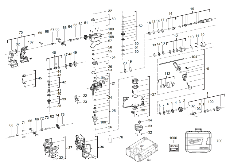 Milwaukee m18chpx outlet