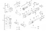 Milwaukee 4000452850 AG800-100 ME2 Angle Grinder Me2 Spare Parts