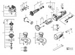 Milwaukee 4000452952 AG10-125EK IN2 Angle Grinder In2 Spare Parts