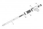 Milwaukee 4000455272 ADAPTER Sds-Max Flat Chisel 400X25Mm Spare Parts