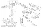 Milwaukee 4000458480 AGV13-125XE Angle Grinder In2 Spare Parts