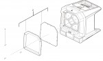 Milwaukee 4000467229 M18PAL-0 Area Light  Spare Parts