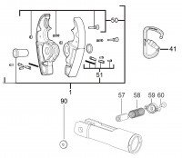 Milwaukee 4000467382 M18HUCT-202B Utility W-Die Crimper Gb2 Spare Parts