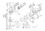 Milwaukee 4000476848 AGV24-230E Angle Grinder In2 Spare Parts