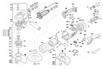 Milwaukee 4000476854 AGV21-230GEX Angle Grinder In2 Spare Parts