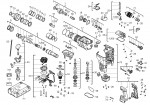 Milwaukee 4000477945 M18ONEFHPX-0 Fuel SDS+ Hammer Drill Spare Parts