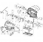 Draper JS800D 230V Orbital Jigsaw Spare Parts