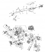 Draper GTP8 Petrol Brush Cutter Spare Parts