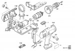 Milwaukee 4000400383 V18HX Cordless Rotary Hammer /Vv18Cask/18 Spare Parts