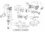 Milwaukee 4000467710 M18CAG125XPDB-0 Braking Grinder Spare Parts