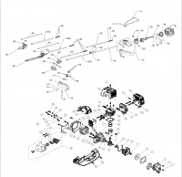 Draper GTP33 Petrol 4-in-1 Garden Tool Spare Parts