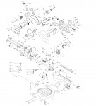 Draper SMS250 250mm Sliding Compound Mitre Saw Spare Parts