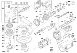 Milwaukee 4000403216 AG8-115 Angle Grinder Gb1 Spare Parts