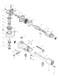 Makita 9525NB 110v 240v 125mm Angle Grinder Spare Parts