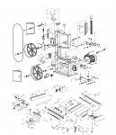 Draper BS245/420SF 230V 245mm Bandsaw Spare Parts