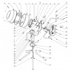 Draper CMI170 230V Cement Mixer Spare Parts