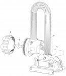 DEWALT DC519-XJ FLASHLIGHT SPARE PARTS TYPE 1