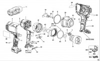 DEWALT DCF897 IMPACT WRENCH (TYPE 1) Spare Parts