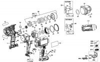 Dewalt DCF899-GB - Type 2 18v Impact Wrench Spare Parts