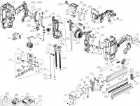 DEWALT DCN681N-XJ 18V 18GA NARROW CROWN STAPLER SPARE PARTS TYPE 1