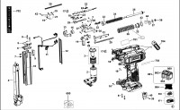 DEWALT DCN701 STAPLER SPARE PARTS TYPE 1